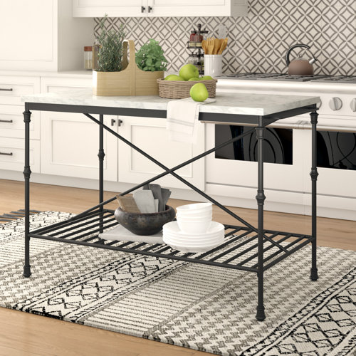 Laurel Foundry Modern Farmhouse Lisa Kitchen Island & Reviews Wayfair